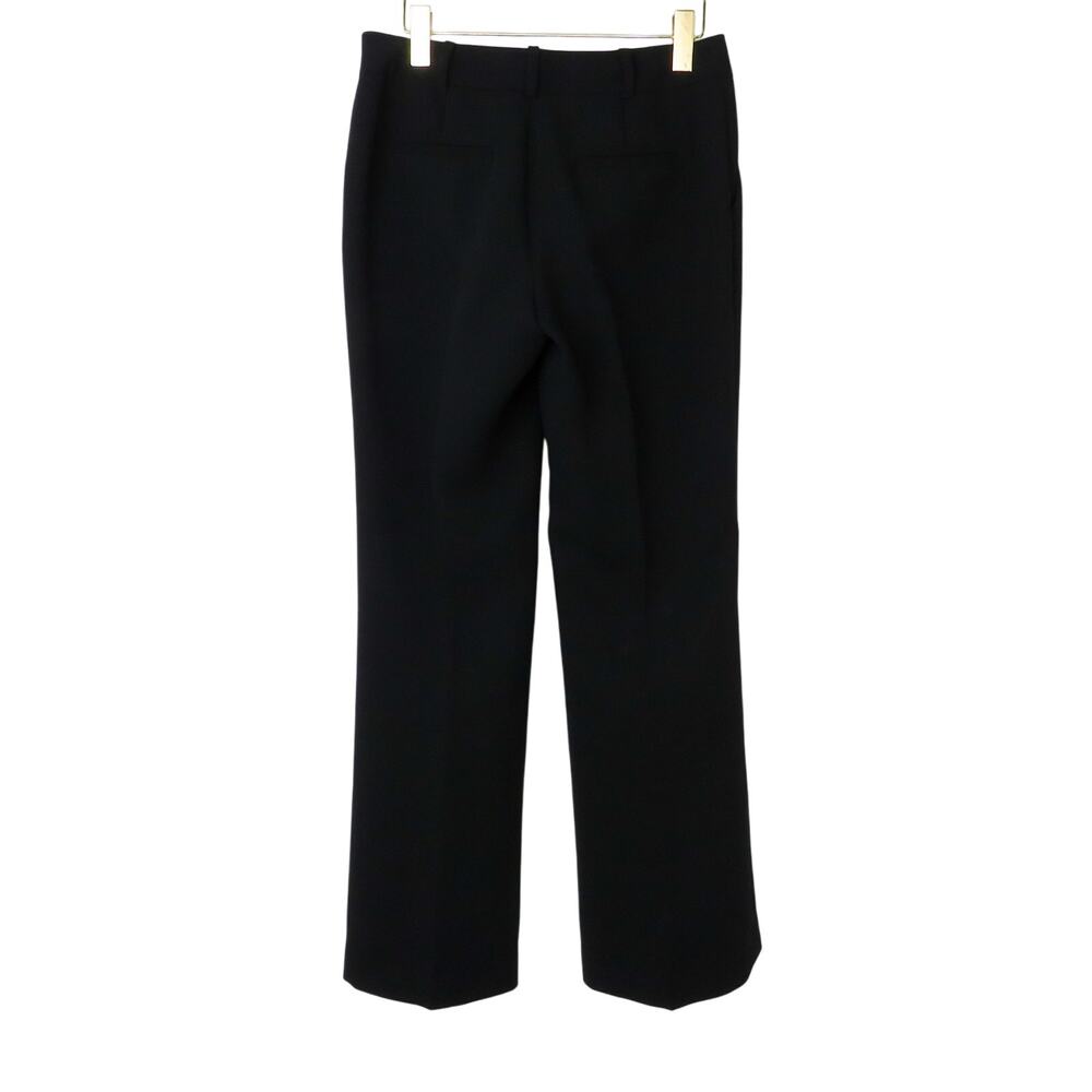 Talbots Black Heritage Straight Leg Dress Pants Mid Rise Trousers 6P 6 Petite - Picture 3 of 6